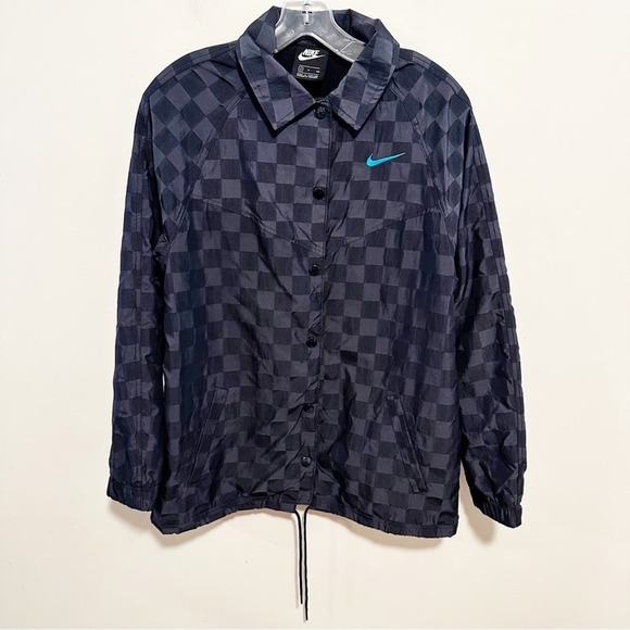 Nike Icon Clash Checkered Coaches' Jacket - Picture 2 of 6